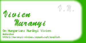 vivien muranyi business card